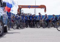 В Минеральных Водах состоялся патриотический велопробег